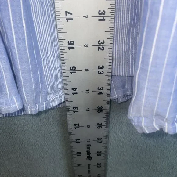 Calvin Klein Dress Womens 8 Blue Babydoll Sleeveless High Neck Lined Spring - Picture 5 of 10